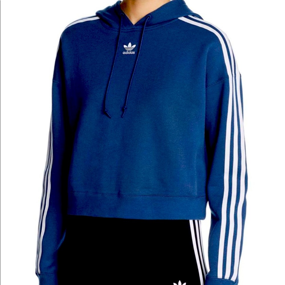 Adidas Cropped Hoodie